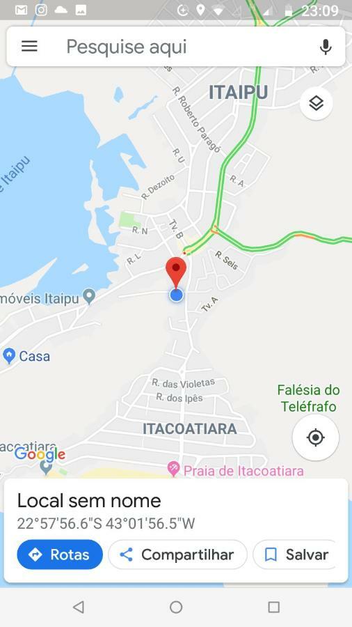 Casa Da Lu Itacoatiara -Apartamento Costao نيتيروي المظهر الخارجي الصورة